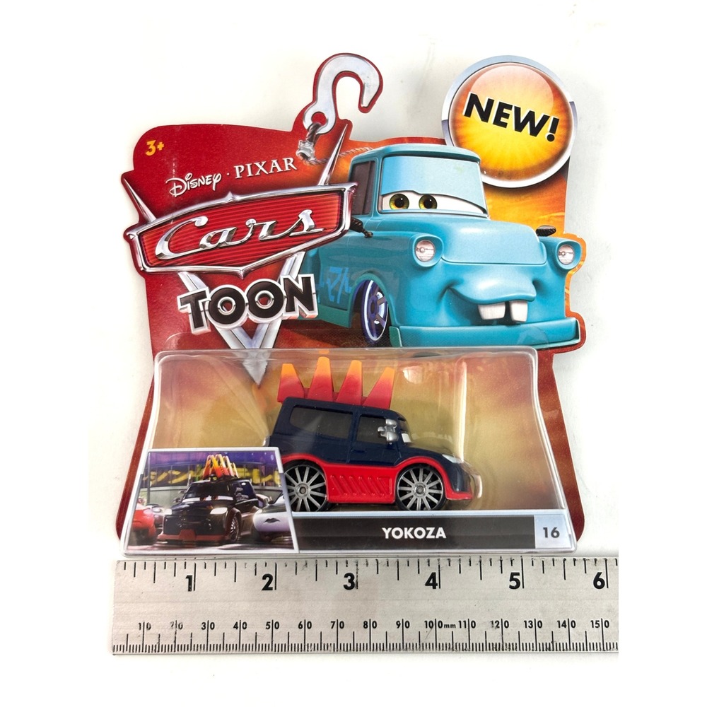 2009 Disney Pixar Cars Toon Yokoza #16 Tokyo Mater P7239 Diecast Sealed